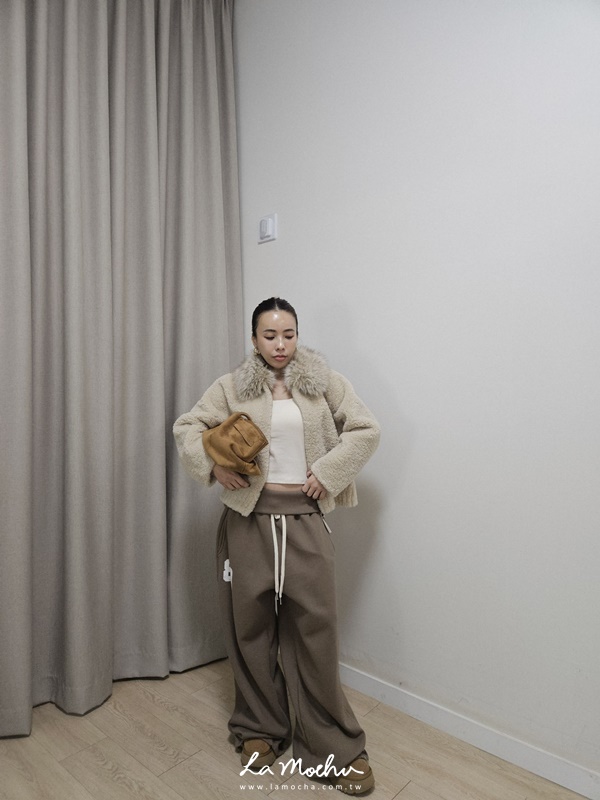 毛領羔羊毛拉鍊外套(闆娘.花花清單)